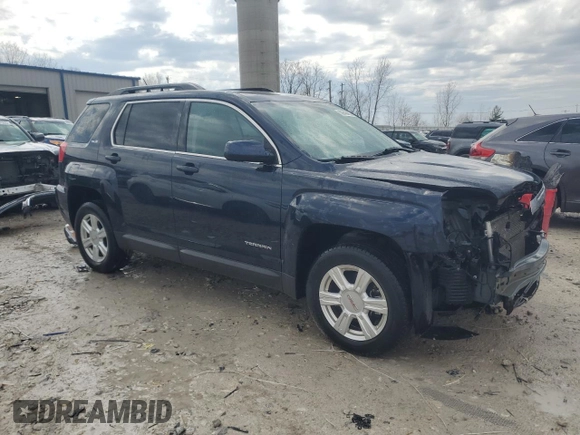 2016 GMC Terrain SLE with VIN 2GKFLNE39G6118698, listed as a Copart auction lot 50645485 with 76,678 mi miles and Clean Title. Bid and sale history available at carsss.com. Image 4.