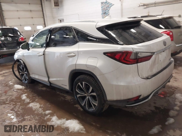 2021 Lexus RX with VIN 2T2HGMDA6MC064446, listed as a IAAI auction lot 41108859 with 116,930 mi miles. Bid and sale history available at carsss.com. Image 3.