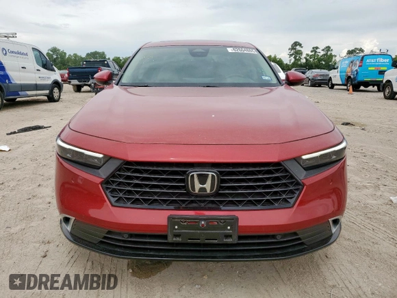 2024 Honda Accord Touring with VIN 1HGCY2F89RA085105, listed as a Copart auction lot 62604865 with 11,362 mi miles and Salvage title. Bid and sale history available at DreamBid. Image 5.
