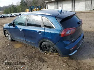 2018 Kia Niro LX with VIN KNDCB3LC2J5114200, listed as a Copart auction lot 43015215 with 172,600 mi miles and Salvage Title. Bid and sale history available at carsss.com. Image 2.
