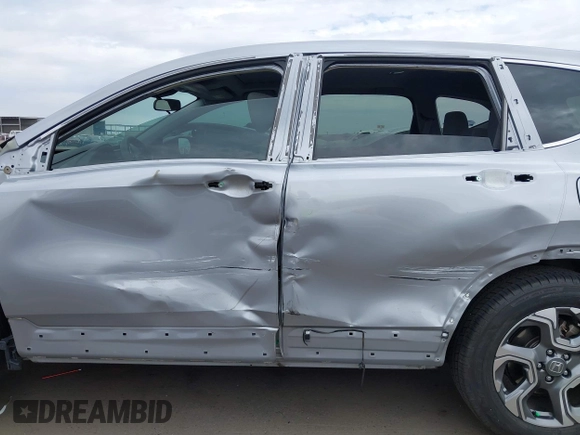 2018 Honda CR-V EX with VIN 5J6RW1H51JA003796, listed as a IAAI auction lot 41885166 with 121,561 mi miles. Bid and sale history available at carsss.com. Image 15.