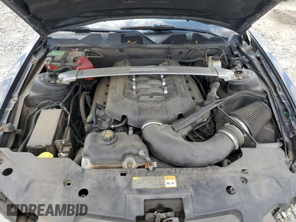 2012 Ford Mustang GT Premium with VIN 1ZVBP8CF5C5250759, listed as a Copart auction lot 51655095 with 124,351 mi miles and Salvage Title. Bid and sale history available at DreamBid. Image 11.