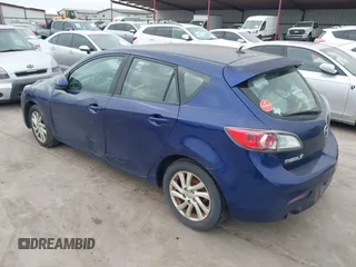 2012 Mazda Mazda3 i Touring with VIN JM1BL1L70C1535312, listed as a IAAI auction lot 41603929 with 160,333 mi miles. Bid and sale history available at carsss.com. Image 3.