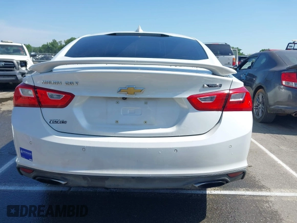 2016 Chevrolet Malibu Premier with VIN 1G1ZH5SX6GF265089, listed as a IAAI auction lot 42148876 with 127,497 mi miles and . Bid and sale history available at DreamBid. Image 17.