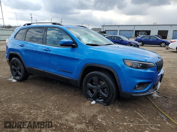 2020 Jeep Cherokee Altitude with VIN 1C4PJMLN9LD544729, listed as a Copart auction lot 50588865 with 72,634 mi miles and Salvage title. Bid and sale history available at DreamBid. Image 4.