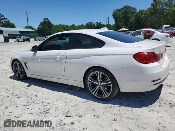 2017 BMW 4 Series 430i xDrive with VIN WBA4R9C3XHK878808, listed as a Copart auction lot 58300774 with 145,067 mi miles and Salvage Title. Bid and sale history available at DreamBid. Image 2.