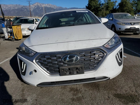 2020 Hyundai Ioniq Plug-In Hybrid SE with VIN KMHC65LD3LU227523, listed as a Copart auction lot 87311794 with NaN miles and Salvage Title. Bid and sale history available at carsss.com. Image 5.