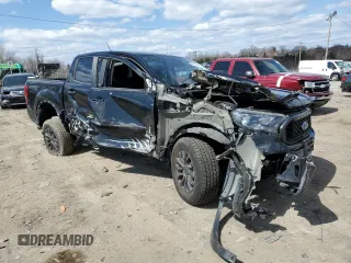 2023 Ford Ranger XL with VIN 1FTER4FH5PLE12746, listed as a Copart auction lot 50188645 with 46,334 mi miles and Salvage title. Bid and sale history available at DreamBid. Image 4.