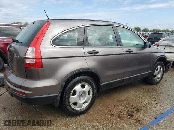 2010 Honda CR-V LX z VIN 5J6RE4H36AL093664, wystawiony jako Copart lot #55134945 z przebiegiem 119 907 mil mil oraz Szkoda całkowita • Salvage title. Historia ofert i sprzedaży dostępna na DreamBid. Obrazek 3.