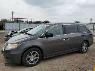 2013 Honda Odyssey EX-L with VIN 5FNRL5H68DB070079, listed as a Copart auction lot 52183895 with 173,428 mi miles and Clean title. Bid and sale history available at DreamBid. Image 1.
