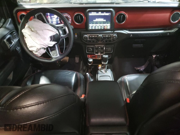 2021 Jeep Wrangler Unlimited Rubicon z VIN 1C4HJXFG7MW651772, wystawiony jako Copart lot #51651685 z przebiegiem 59 351 mil mil oraz Szkoda całkowita • Salvage title. Historia ofert i sprzedaży dostępna na DreamBid. Obrazek 8.