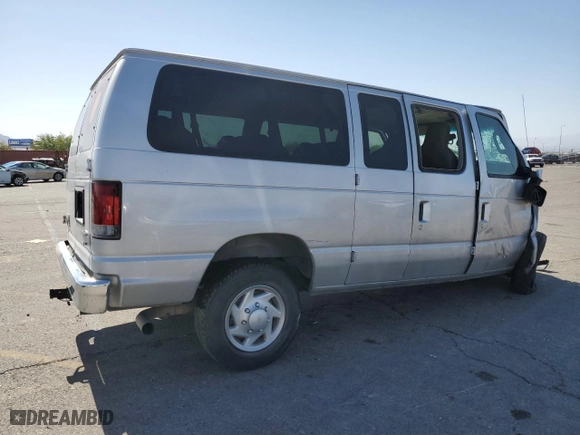 2012 Ford Econoline Wagon XL with VIN 1FBNE3BL9CDA45794, listed as a Copart auction lot 75885824 with 157,253 mi miles and Salvage Title. Bid and sale history available at carsss.com. Image 3.