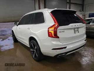 2019 Volvo XC90 R-Design with VIN YV4A22PM4K1478712, listed as a Copart auction lot 43266195 with 65,494 mi miles and Salvage title. Bid and sale history available at DreamBid. Image 2.