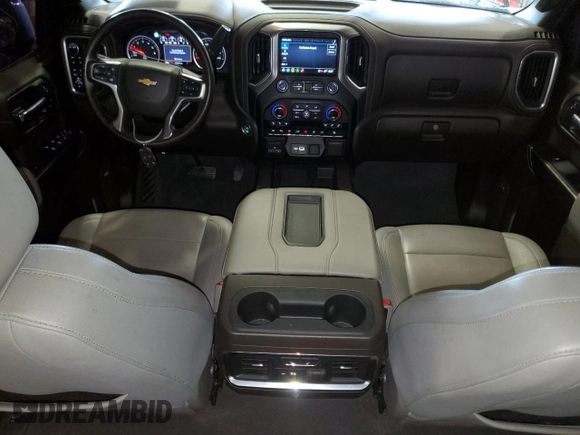 2021 Chevrolet Silverado 1500 LTZ with VIN 1GCUYGED1MZ220280, listed as a Copart auction lot 55361055 with 33,805 mi miles and Salvage Title. Bid and sale history available at DreamBid. Image 8.