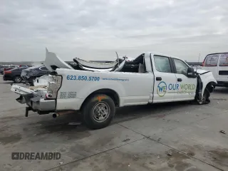2022 Ford F-250 with VIN 1FT7W2AN9NED56718, listed as a Copart auction lot 42820765 with Not provided miles and Salvage title. Bid and sale history available at DreamBid. Image 3.