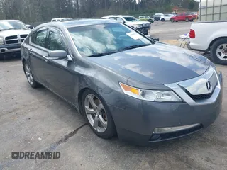 2010 Acura TL Tech with VIN 19UUA8F51AA004166, listed as a IAAI auction lot 41806187 with 139,364 mi miles. Bid and sale history available at carsss.com. Image 1.