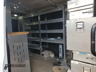 2015 Ford Transit Cargo with VIN 1FTNR2CM2FKB24077, listed as a Copart auction lot 57963285 with 239,419 mi miles and Salvage title. Bid and sale history available at DreamBid. Image 10.