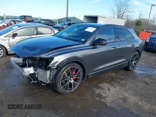 2022 Audi SQ8 Premium Plus with VIN WA1AWBF1XND024105, listed as a IAAI auction lot 41543471 with 42,388 mi miles and . Bid and sale history available at DreamBid. Image 18.