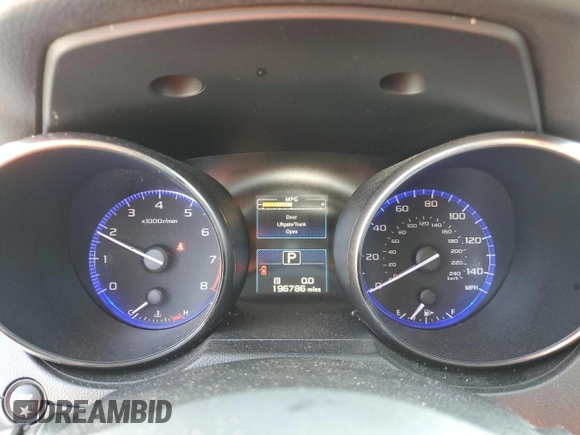 2015 Subaru Outback Premium with VIN 4S4BSADC2F3357003, listed as a Copart auction lot 58920125 with 196,786 mi miles and Salvage title. Bid and sale history available at DreamBid. Image 9.