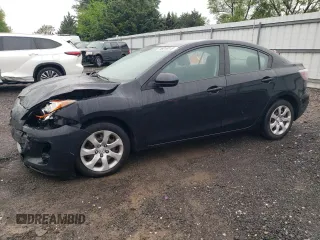2013 Mazda 3 i SV with VIN JM1BL1TG9D1767487, listed as a Copart auction lot 56819315 with 121,862 mi miles and Salvage title. Bid and sale history available at DreamBid. Image 1.