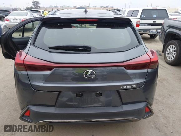 2023 Lexus UX 250h F Sport z VIN JTHB6JBH9P2132431, wystawiony jako IAAI lot #42137625 z przebiegiem 15 923 mil mil oraz . Historia ofert i sprzedaży dostępna na DreamBid. Obrazek 16.