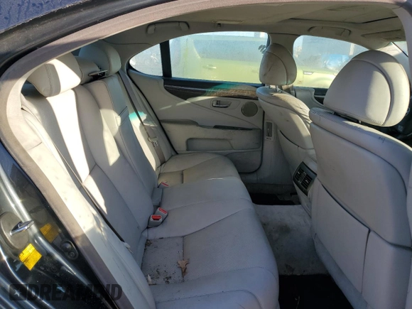 2007 Lexus LS 460 z VIN JTHBL46F075001860, wystawiony jako Copart lot #46585835 z przebiegiem 286 126 mil mil oraz Szkoda całkowita • Salvage title. Historia ofert i sprzedaży dostępna na DreamBid. Obrazek 10.