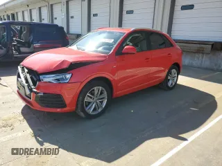 2018 Audi Q3 Premium z VIN WA1ECCFS7JR030191, wystawiony jako Copart lot #52541035 z przebiegiem 82 903 mil mil oraz Szkoda całkowita • Salvage title. Historia ofert i sprzedaży dostępna na DreamBid. Obrazek 1.