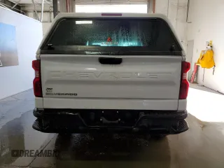 2023 Chevrolet Silverado 1500 Work Truck with VIN 3GCNAAEK8PG355779, listed as a Copart auction lot 50185505 with 152,256 mi miles and Clean Title. Bid and sale history available at DreamBid. Image 6.