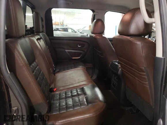 2016 Nissan Titan XD Platinum Reserve with VIN 1N6BA1F49GN517376, listed as a Copart auction lot 81189484 with 147,435 mi miles and Salvage Title. Bid and sale history available at carsss.com. Image 10.