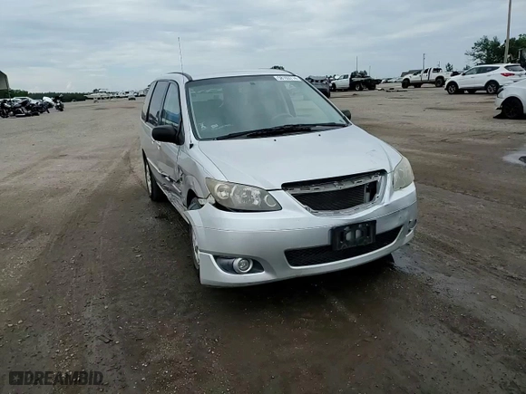 2004 Mazda MPV ES with VIN JM3LW28J240519116, listed as a Copart auction lot 58103714 with 227,151 mi miles and Salvage Title. Bid and sale history available at carsss.com. Image 11.