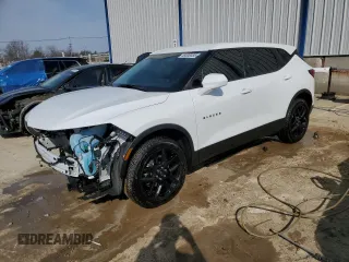 2024 Chevrolet Blazer LT z VIN 3GNKBHR47RS205741, wystawiony jako Copart lot #48306585 z przebiegiem 6 526 mil mil oraz Szkoda całkowita • Salvage title. Historia ofert i sprzedaży dostępna na DreamBid. Obrazek 1.
