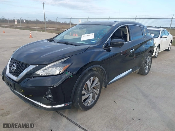 2019 Nissan Murano S with VIN 5N1AZ2MSXKN152175, listed as a IAAI auction lot 41236697 with 89,698 mi miles. Bid and sale history available at carsss.com. Image 17.