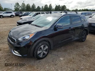2019 Kia Niro EX with VIN KNDCC3LC5K5221157, listed as a Copart auction lot 63677343 with 128,393 mi miles and Salvage Title. Bid and sale history available at carsss.com. Image 1.