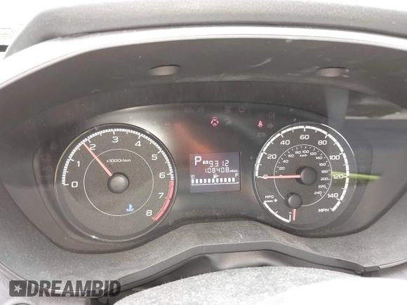 2018 Subaru Impreza Premium with VIN 4S3GKAB60J3615633, listed as a IAAI auction lot 42361565 with 108,408 mi miles and . Bid and sale history available at DreamBid. Image 7.