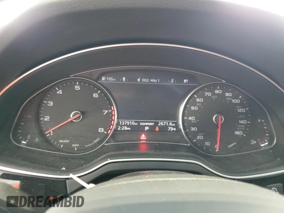 2017 Audi Q7 Premium с VIN WA1AHAF78HD038761, выставлен на аукционе Copart как лот 52795265 с пробегом 137 910 миль миль и Списание • Salvage title. История ставок и продаж доступна на DreamBid. Изображение 9.