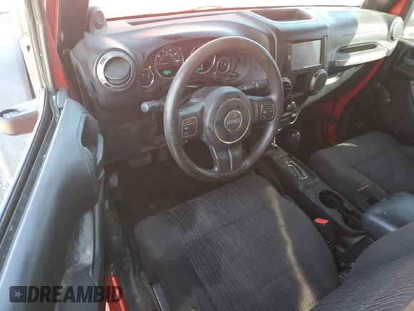 2012 Jeep Wrangler Sport with VIN 1C4AJWAGXCL194071, listed as a Copart auction lot 48008795 with 109,658 mi miles and Salvage title. Bid and sale history available at DreamBid. Image 8.