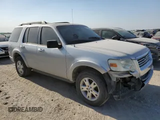2009 Ford Explorer XLT with VIN 1FMEU73E99UA35633, listed as a Copart auction lot 50572125 with 124,471 mi miles and Salvage title. Bid and sale history available at DreamBid. Image 4.