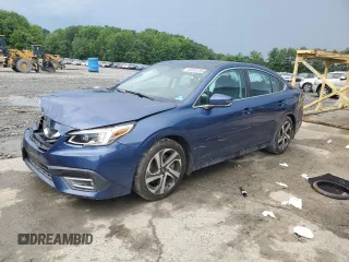 2020 Subaru Legacy Limited with VIN 4S3BWAN66L3022596, listed as a Copart auction lot 63056185 with 84,073 mi miles and Salvage title. Bid and sale history available at DreamBid. Image 1.