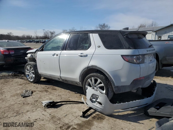 2017 Land Rover Discovery Sport HSE with VIN SALCR2BG2HH712623, listed as a Copart auction lot 45342055 with NaN miles and Salvage Title. Bid and sale history available at carsss.com. Image 2.