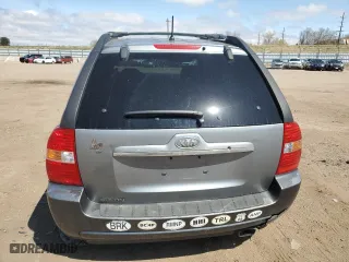 2007 Kia Sportage LX with VIN KNDJF724277378611, listed as a Copart auction lot 51516305 with 150,856 mi miles and Salvage Title. Bid and sale history available at carsss.com. Image 6.