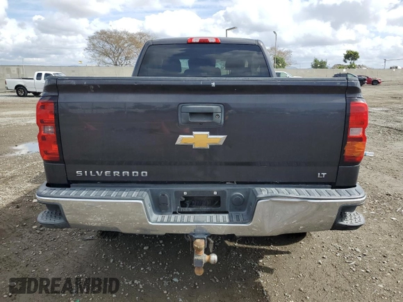2016 Chevrolet Silverado 1500 LT with VIN 1GCRCREC7GZ202894, listed as a Copart auction lot 48210395 with Not Provided miles and Salvage Title. Bid and sale history available at DreamBid. Image 6.