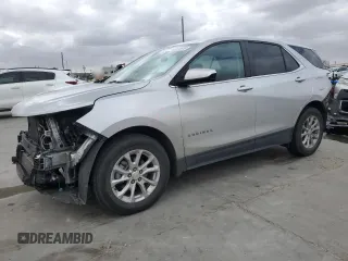 2021 Chevrolet Equinox LT with VIN 3GNAXJEV0MS146723, listed as a Copart auction lot 47826855 with 103,545 mi miles and Salvage title. Bid and sale history available at DreamBid. Image 1.