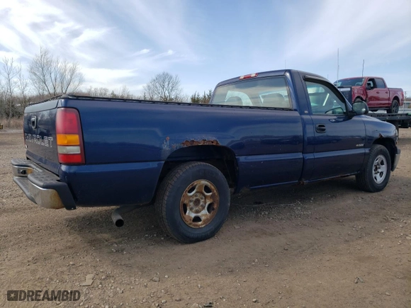 2000 Chevrolet Silverado 1500 with VIN 1GCEC14W7YE274991, listed as a Copart auction lot 49786355 with 76,175 mi miles and Clean Title. Bid and sale history available at carsss.com. Image 3.