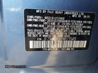 2015 Subaru Forester 2.0XT Premium with VIN JF2SJGDC1FH823549, listed as a Copart auction lot 46637895 with 81,933 mi miles and Salvage Title. Bid and sale history available at carsss.com. Image 14.