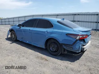 2023 Toyota Camry SE with VIN 4T1G11AK4PU095808, listed as a Copart auction lot 52798085 with 34,266 mi miles and Salvage Title. Bid and sale history available at DreamBid. Image 2.