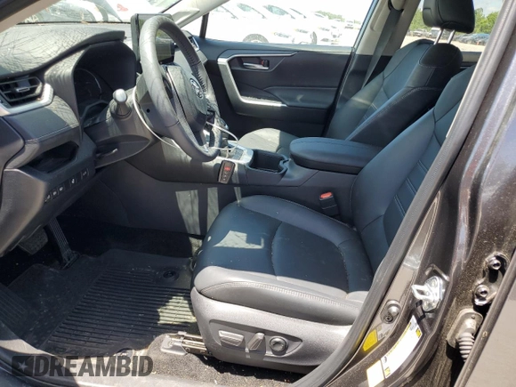 2024 Toyota RAV4 XLE Premium with VIN 2T3A1RFV2RC454169, listed as a Copart auction lot 57758245 with 5,139 mi miles and Salvage title. Bid and sale history available at DreamBid. Image 7.