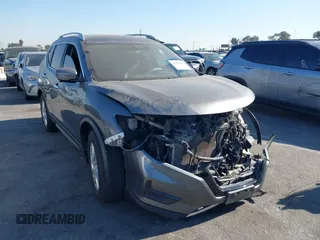2018 Nissan Rogue SV with VIN 5N1AT2MT1JC770537, listed as a IAAI auction lot 41793751 with 92,078 mi miles and . Bid and sale history available at carsss.com. Image 1.
