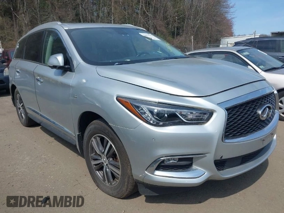 2017 Infiniti QX60 with VIN 5N1DL0MM8HC507403, listed as a IAAI auction lot 42079563 with 162,234 mi miles and . Bid and sale history available at DreamBid. Image 1.