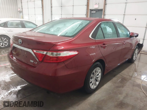 2017 Toyota Camry Hybrid LE with VIN 4T1BD1FKXHU215672, listed as a IAAI auction lot 41382365 with 165,863 mi miles. Bid and sale history available at carsss.com. Image 4.