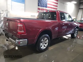 2019 Ram 1500 Laramie with VIN 1C6SRFDT5KN820237, listed as a Copart auction lot 78205614 with 179,266 mi miles and Salvage Title. Bid and sale history available at carsss.com. Image 3.